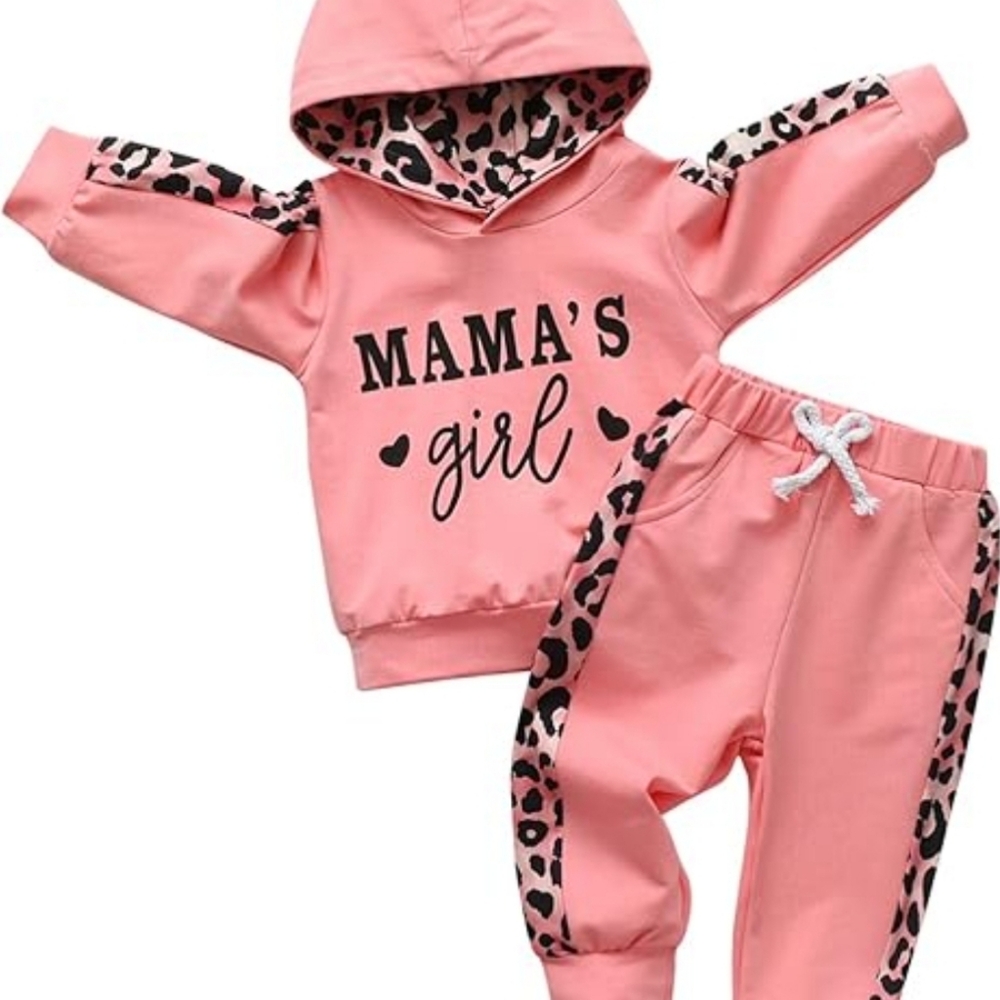 Toddler Baby Girls Clothes Outfits MaMa's Girls Hoodies Long Sleeve